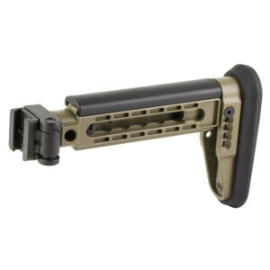 Midwest Industries, Alpha Series Side Folding Stock, Flat Dark Earth - Image 2