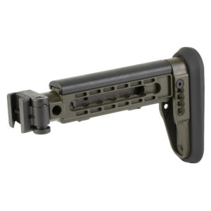 Midwest Industries, Alpha Series Side Folding Stock, Olive Drab Green - Image 3