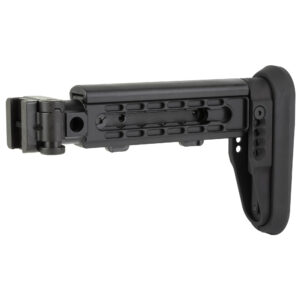 Midwest Industries, Alpha Series Side Folding Stock, Black - Image 3