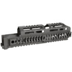 Midwest Industries, Alpha Series 10'' Quad Rail, Picatinny Handguard, Black